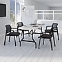 Staples 6' x 29.5" Heavy Duty Plastic Folding Table, White Granite (62109)~#|#~7B7DE560-4AC4-41EE-AD0B570ACA07CF62_sc7