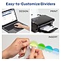 Avery Style Edge Insertable Plastic Dividers, 8 Tabs, Multicolored (11201)~#|#~7B84F1C6-0F5C-4E84-8A7982FA1E4103FE_sc7