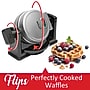 Brentwood 5" Flip Belgian Waffle Maker, Silver/Black (BTWTS231S)~#|#~7B89C80A-70DA-4264-9CAAD31E6CE20569_sc7