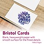 Strathmore 300 Series Bristol Cards & Envelopes,4.875" x 3.5", White, 6/Pack, 3 Packs/Bundle (STTP30526-3)~#|#~7BA0E491-C2DB-4DE5-92A0F510F14C1458_sc7