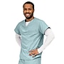 Medline PerforMAX Unisex Reversible 1-Pocket V-Neck Scrub Top, M, Misty Green (810NTZM-CA)~#|#~7BA2E69F-8481-464B-93EF882933D88A43_sc7