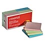 Universal Economical Self-Stick Notes, Assorted Pastel Colors, 3" x 3", 12 100-Sheet Pads/Pk~#|#~7BB614EF-0268-4CDA-8A5B5E5D8CD4AEF0_sc7