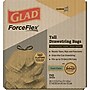 Glad 13 Gallon Drawstring Kitchen Trash Bag, Fresh Clean Scent, Gray, 110 Total Bags (22656)~#|#~7BBFCBC2-39DC-423E-8149BCC29E1F00A8_sc7