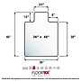 Floortex Computex Advantagemat Carpet Chair Mat with Lip, 36" x 48", Designed for Medium-Pile Carpet, Clear PVC (319226LV)~#|#~7BD2E2B5-EC3D-4E79-97634D3924E9842E_sc7