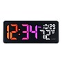 La Crosse Technology Color-Changing Digital LED Wall Clock with Indoor Temperature (513-1411)~#|#~7C231386-7CB5-4ECE-B12C06B5382F5AD6_sc7
