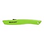 Westcott Full Size Safety Cutter Non Replaceable, Green, 12/Pack (00659)~#|#~7C29B49B-E626-4748-BE285F9802FC07F2_sc7