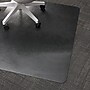 Staples Hard Floor Chair Mat, 36" x 48", Black (26990)~#|#~7C5C01D8-1765-4EE4-B28099C31D80B00F_sc7