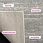 Safavieh Adirondack Collection 9' x 12' Rectangle Area Rug, Machine Made, Light Grey/Grey (ADR113C-9)~#|#~7C6004C9-E229-4141-85E00FCAF81AB6D8_sc7