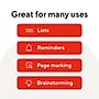 Staples Ultra Sticky Notes, 1 3/8" x 1 7/8", Golden Hour Collection, 100 Sheets/Pad, 24 Pads/Pack (ST62877)~#|#~7C607F89-A4DF-440F-B175EDB7DF29DA46_sc7