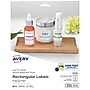 Avery Laser/Inkjet Removable Durable Labels, 1.25" x 1.75", White, 32 Labels/Sheet, 8 Sheets/Pack, 256 Labels/Pack (22828)~#|#~7CA4016A-40EE-4E15-BF243AC171183717_sc7
