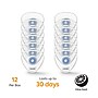 Coastwide Professional Non-Para Urinal Screen with Block, Citrus, 12/Box (CW61757)~#|#~7CB11F11-DC4B-4C1B-83155BB4196E0857_sc7