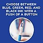 BIC 4-Color Retractable Ballpoint Pens, Medium Point, 1.4mm, Assorted Ink, 3/Pack (14540)~#|#~7CCA7340-B547-4CA0-94D7EC9D16CCD9A2_sc7