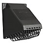 Deflect-O 4" Wide-Mouth Dryer Vent Hood with Damper and Detachable Bird Guard, Black (HR4BLK/24)~#|#~7CD36EBB-F275-4C24-BB209C2DFDD2693E_sc7