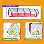 Hey! Play! Kids Pop-Up Tent, Cube, and Tunnel Set, Multicolored (80-JGG01)~#|#~7D027B7E-21CB-4B67-AC65F28A004CD1C7_sc7