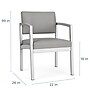 Lesro Lenox Steel Vinyl Guest Chair, Blue (LS1101.SSV-02CHLN.03PPIB)~#|#~7D0B7E63-3ECF-4FDB-BFD8A59F26E003B6_sc7
