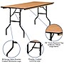 Flash Furniture Gael Folding Table, 72" x 30", Natural (YTWTFT3072TBL)~#|#~7D41E42A-9988-47B8-B2691BA518936885_sc7