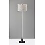Simplee Adesso Eli 60"H Black Floor Lamp with Drum Shade (SL9504-01)~#|#~7D5AE30B-F3D5-4674-BE7A4C7C099F02D7_sc7