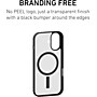 PEEL MagSafe Bumper Phone Case for iPhone 16, Shock Absorbing, Black (I16_STD_BMP_BLK)~#|#~7D73B264-966F-477D-8C3F6AA99C14A7CE_sc7