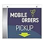 Deflect-O Classic Image Sign Holder, 8.5" x 11", Clear Plastic (68301)~#|#~s1026740_sc7
