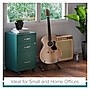 Space Solutions 3-Drawer Mobile Vertical File Cabinet, Letter Size, Lockable, 26.7"H x 14.25"W x 18"D, Teal (24431)~#|#~7D7796E0-3535-4086-B7AD3510091E207B_sc7