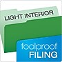 Pendaflex Recycled File Folder, 1/3-Cut Tab, Legal Size, Green, 100/Box (43501/3BGR)~#|#~7D83367A-2CC5-45AE-9B7A3EC9B7704252_sc7