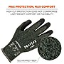 Ergodyne ProFlex 7070 Nitrile Coated Cut-Resistant Gloves, ANSI A7, Heat Resistant, Green, Small, 12 Pair (18032)~#|#~7D8CBE61-73EE-40D7-A5E6E1D7567C5EB5_sc7