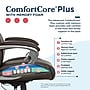La-Z-Boy Niall AIR Lumbar Pro+ Ergonomic Faux Leather Executive Big & Tall Chair, 400 lb. Capacity, Dark Brown (60114-DBRN)~#|#~7D8E19E1-D39D-49B3-BFA0F8A7497BD879_sc7