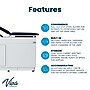 Viva Comfort Exam Table, 500 lbs. Capacity, Black (ADI996-09-S2-BLK-MK)~#|#~7D9195E5-4BCE-4D31-86858479F02C4644_sc7