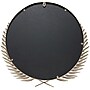 Infinity Instruments Empress Metal Wall Mirror, 22" (20006AG)~#|#~7D9DAD6F-B386-48BD-872C6A2B1E5C1667_sc7