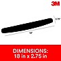 3M™ Foam Wrist Rest for Keyboards, Black, Durable Fabric Cover, Anti-microbial Product Protection (WR209MB)~#|#~7DA028B7-BD1C-481F-AB4E003EA1DC52CD_sc7