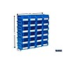 Triton Products LocBin Stackable Storage Bin, 3" x 4.12"x 5.37", Blue, 24/Pack (3-210B)~#|#~7DADC34B-75F4-4D8D-BF0A3CCE3093CE82_sc7