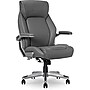 La-Z-Boy Meyer Ergonomic Bonded Leather Swivel Executive Chair, Gray (60082-GRY)~#|#~7DAF498A-968F-45AF-82F2DD69E41082B2_sc7