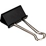 ACCO Large Binder Clips, 1.06" Capacity, Black, 12 Clips/Pack (72100)~#|#~7DB8A203-0B4E-44E4-9BEF39E7F2E0528B_sc7
