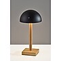 Adesso Nash 12" LED Table Lamp, Natural Wood/Black (4065-01)~#|#~7DD3DF69-88C5-4D1D-814290A54FED14FF_sc7