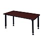 Regency Rectangular Activity Table, Height Adjustable, Mahogany (MT4230MHAPBK)~#|#~7DE364D1-6A86-420F-83A455F5355F313F_sc7