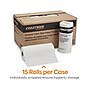 Coastwide Professional Choose-Your-Size Paper Towels, 2-Ply, White, 128 Sheets/Roll, 15 Rolls/Carton (CW21809)~#|#~7DF5EFDC-2855-4B3C-A4322BC40F2B3457_sc7