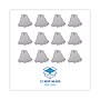 Nonwoven Cut End Edge Mop, Rayon/polyester, #20, White, 12/Ct~#|#~7DF805FD-0A1C-4889-ADB411D674D56D1A_sc7