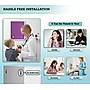 Viva Comfort Dual Lock Surface-Mount Medicine Medical Cabinet, 1.1 cu. ft., Purple (ADI999-04-PUR-MK)~#|#~7DFC03C3-C0E1-48AE-A97BB0C7C429409E_sc7