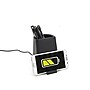M-Edge Power Cup 5-Watt Wireless Charging Pen Cup and Stand, Magnetic USB to MicroUSB Charging Cable, Black (CH-PCP-P-B)~#|#~7E1296CF-7414-4C49-987FEEC2DADB2402_sc7