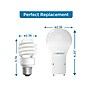 Viribright 9 Watts Warm White LED Household Bulb, 12/Box (27K/640335/12)~#|#~7E37A174-E1F6-4719-B57697AAEC51B1C5_sc7