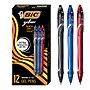 BIC Gel-ocity Quick Dry Retractable Gel Pen, Medium Point, 0.7 mm, Assorted Ink, 12/Pack (RGLCG11AST)~#|#~7E4718DE-5FEB-4710-8CFFDC07F2C21A46_sc7