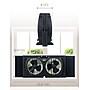 Black & Decker 9" Twin Window Fan, 2-Speed, Black (BFW9MB)~#|#~7E77B23F-68FC-4E81-ABF977974074C5F2_sc7