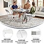 Flash Furniture HERCULES™ Plastic Armless Folding Chair, Premium White, 52/Pack~#|#~7E7B4E7E-A173-4114-93380CDEC7C0DDF1_sc7