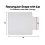 Staples® Hard Floor Chair Mat with Lip, 36" x 48'', Clear (STP-15987)~#|#~7E907DFA-DC52-41A0-A922D426A6C073B0_sc7