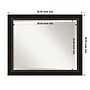 Amanti Art Trio Oil Rubbed Bronze Frame Wall Mirror, 26.5" x 32.5" (A42674960937)~#|#~7E9D1764-D5F7-42AD-B8EB7838EC74388B_sc7