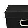 Household Essentials Storage Bins with Lids and Chromed Grommet Handles, (HH34-1)~#|#~7EB39937-02B5-4AE7-9D206DDBFECF43CF_sc7