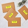 Avery Laser Address Labels, 1" x 2 5/8", Neon Yellow, 30 Labels/Sheet, 25 Sheets/Pack   (5972)~#|#~7EEC699D-49EA-4222-B2BAA53A476483A9_sc7