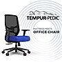 Tempur-Pedic ProTask Mesh/Fabric Swivel Executive Task Chair, Blue (TP-PROTASK-BLU)~#|#~7EFD78CA-D886-4194-8A364955434CC01C_sc7