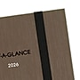 2026 AT-A-GLANCE Plan. Write. Remember. 5" x 8.25" Daily Planner, Paperboard Cover, Brown/Orange (70-6201-30-26)~#|#~7F01FCE4-B0B9-47B7-8444DC9A8A9DA2B4_sc7