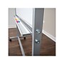 Luxor Dry-Erase Mobile Combination Ghost Grid/Whiteboard, Aluminum Frame, 36" x 48" (MB4836LB)~#|#~7F195ADF-45CE-44F2-BA240021AC11F1AB_sc7